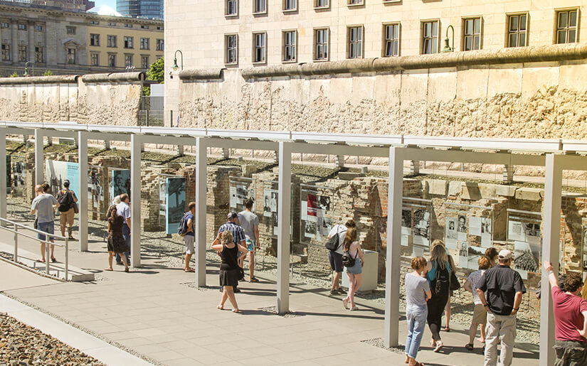 מוזיאון הטופוגרפיה של הטרור ברובע קרויצברג ברלין