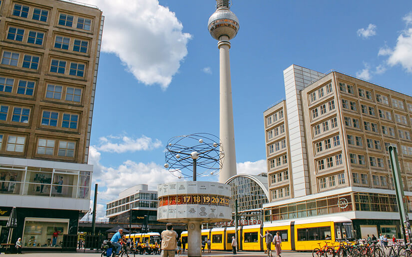 השעון העולמי באלכסנדרפלאץ ברלין